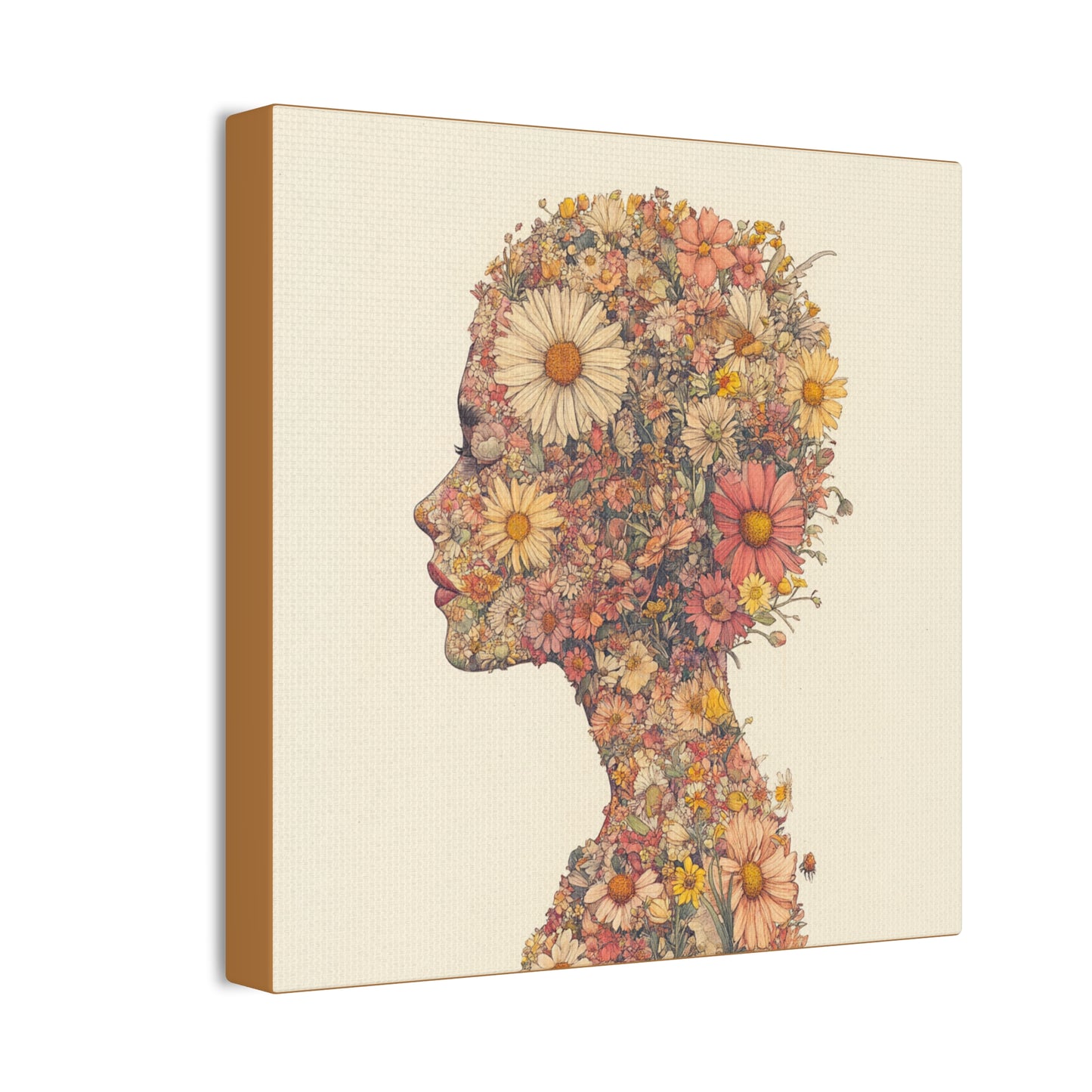 And So She Grew on Canvas