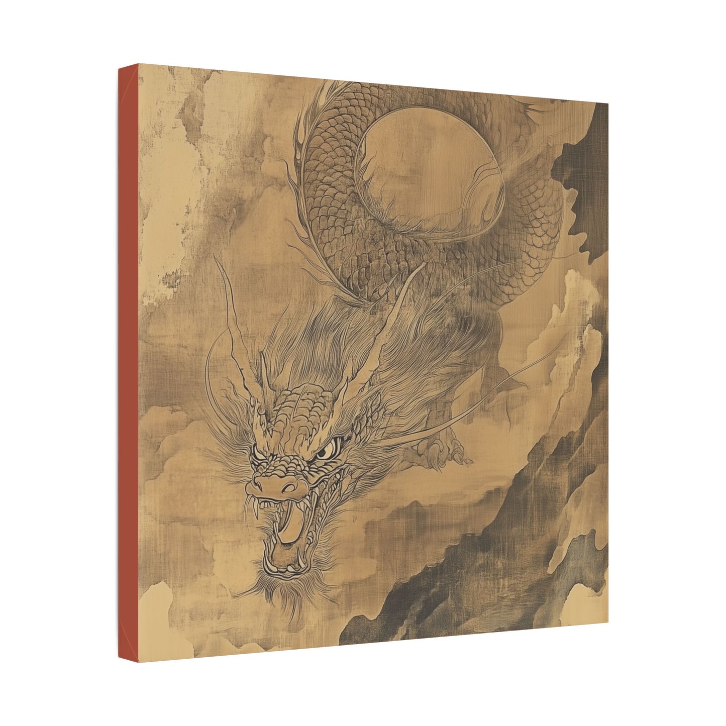 Smoke - Dragon Collection - Year of the Dragon -  Fine Art Print on Canvas
