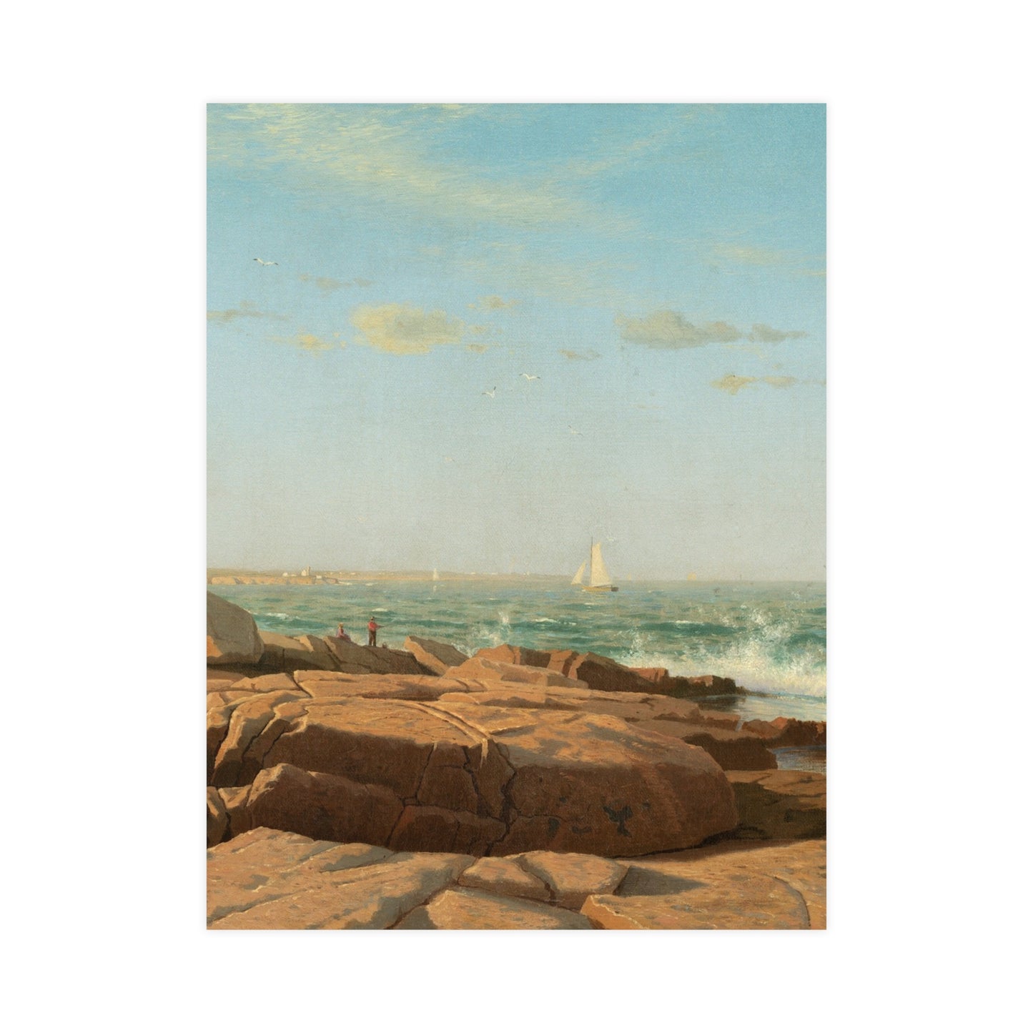 Narragansett Bay - Coastal New England Fine Art Poster