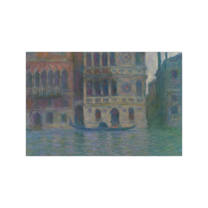 Venice Palazzo Dario - Monet Fine Art Poster
