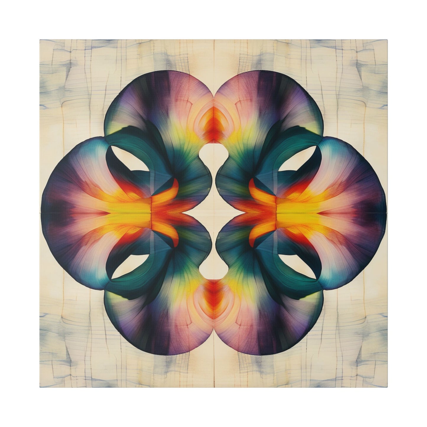 Floral Impressions - Fine Art print on Canvas