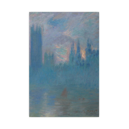 Houses of Parliament London - Monet Fine Art Poster