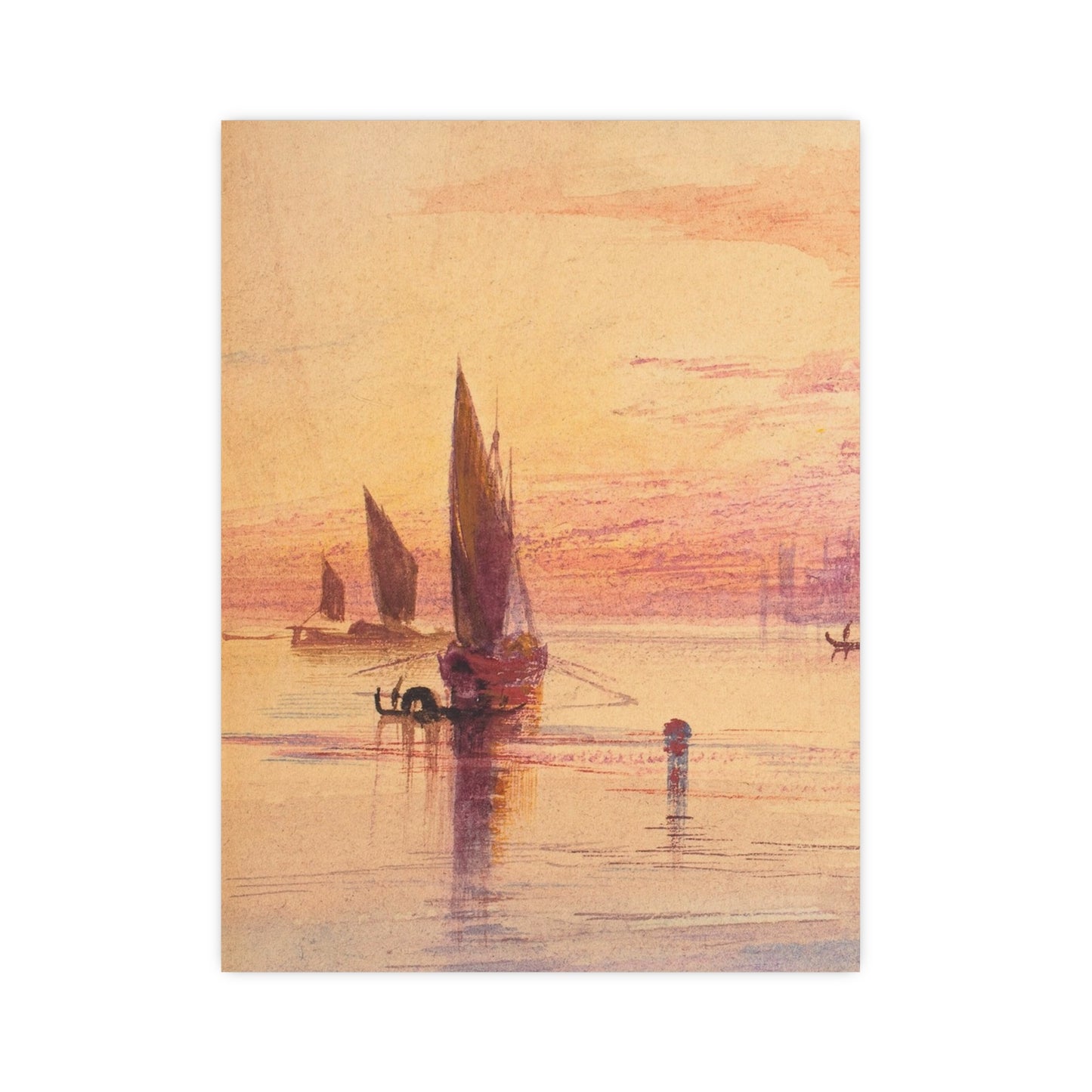 Santa Maria della Salute Venice at Sunset - Fine Art Poster
