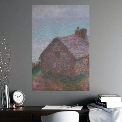 The Customs House at Varengeville - Monet Fine Art Poster