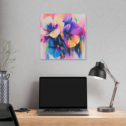 Color Blooms - Delight in Nature Series - Fine Art Print on Canvas
