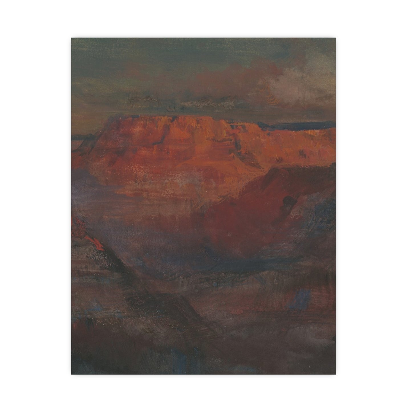 Grand Canyon Afterglow - American West Fine Art Poster