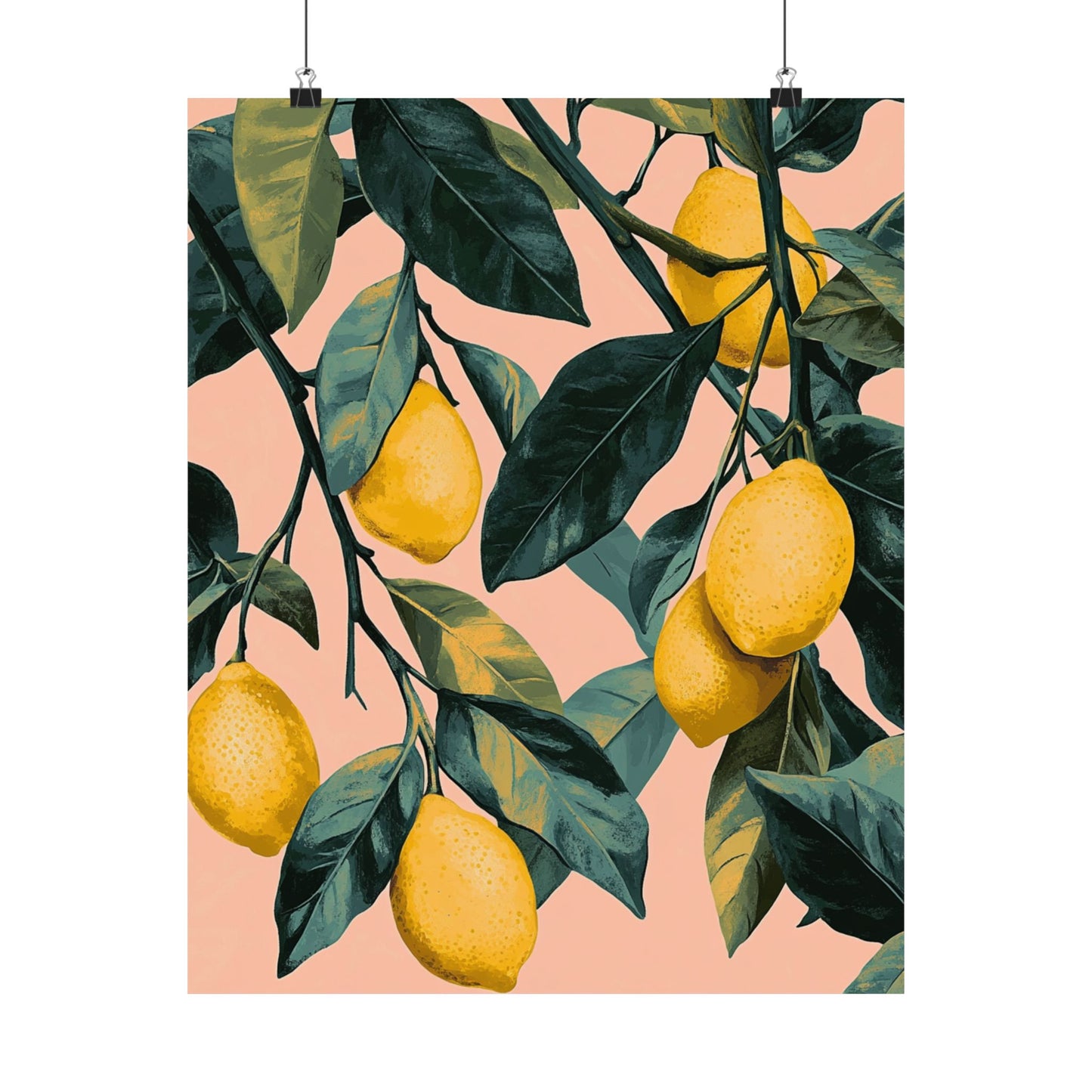 Lovely Lemons Botanical Fine Art Print