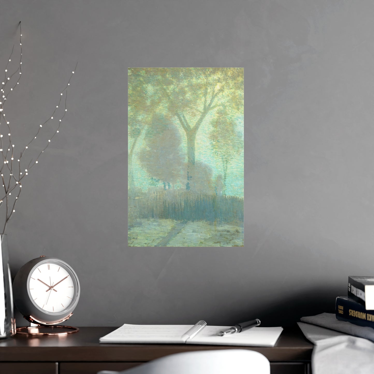 Moonlight - Nocturnal Landscape Fine Art Poster