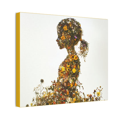 Summers Gone By - Wildflowers Fine Art Print on Canvas