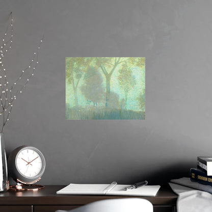 Moonlight - Nocturnal Landscape Fine Art Poster
