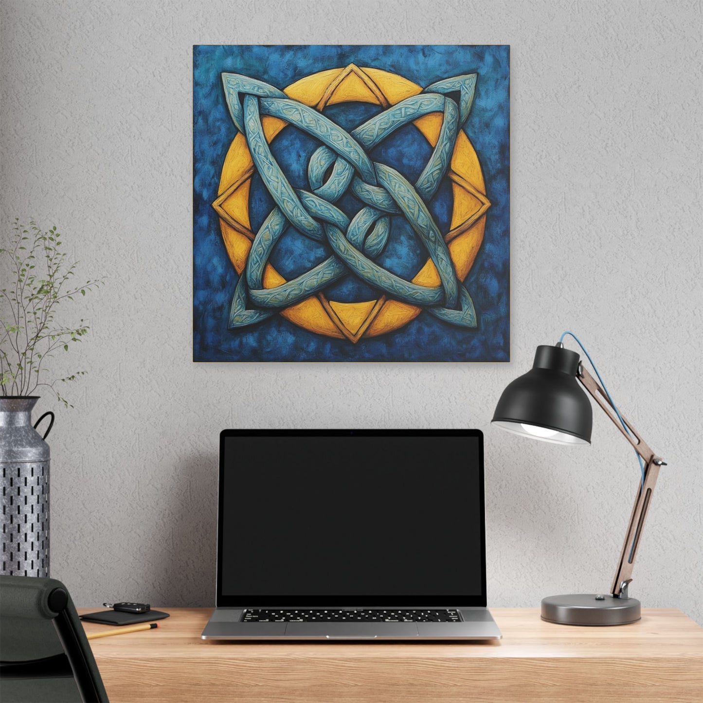 Celtic Knots - Speak Your Truth - on Canvas