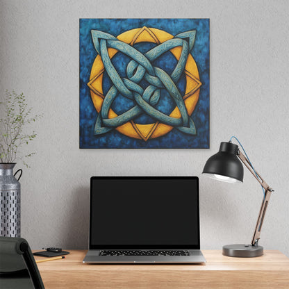 Celtic Knots - Speak Your Truth - on Canvas