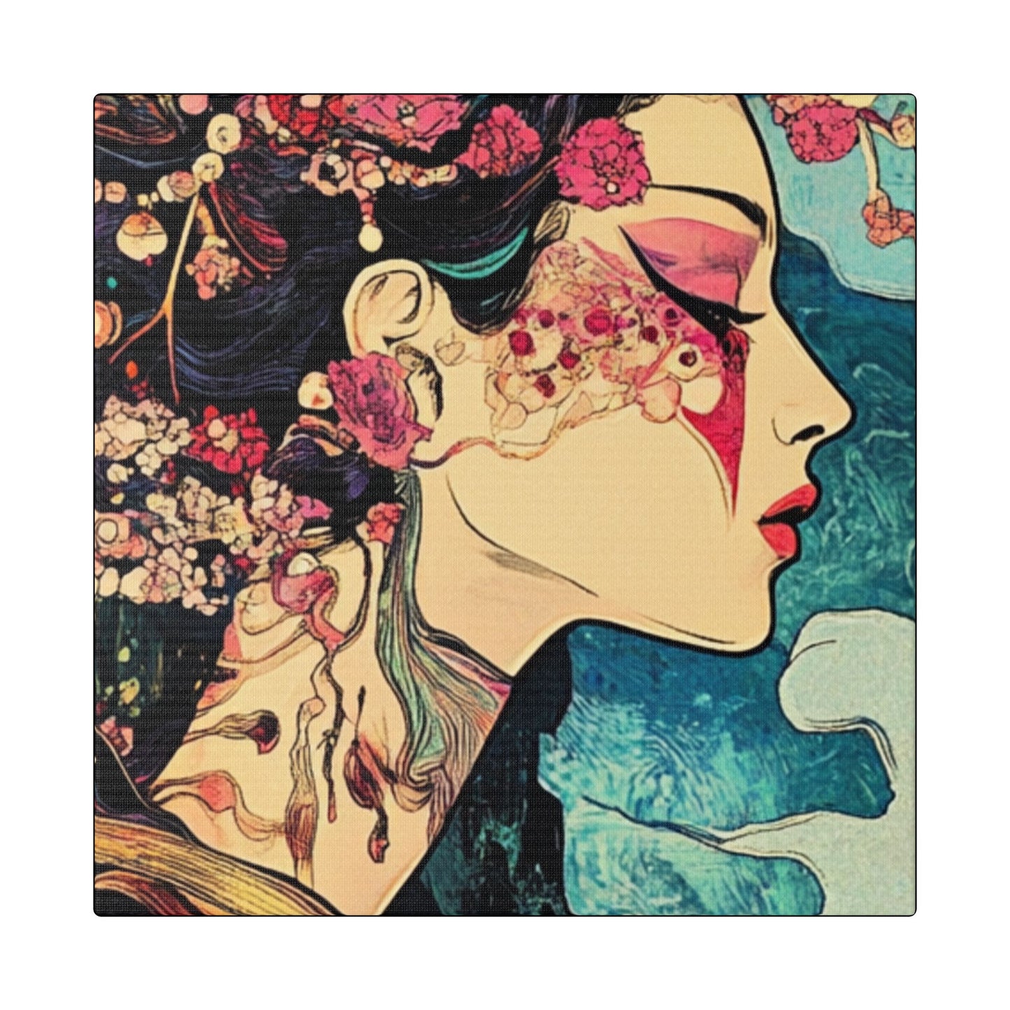 Listen to the Wind - Fine Art Print - on Canvas