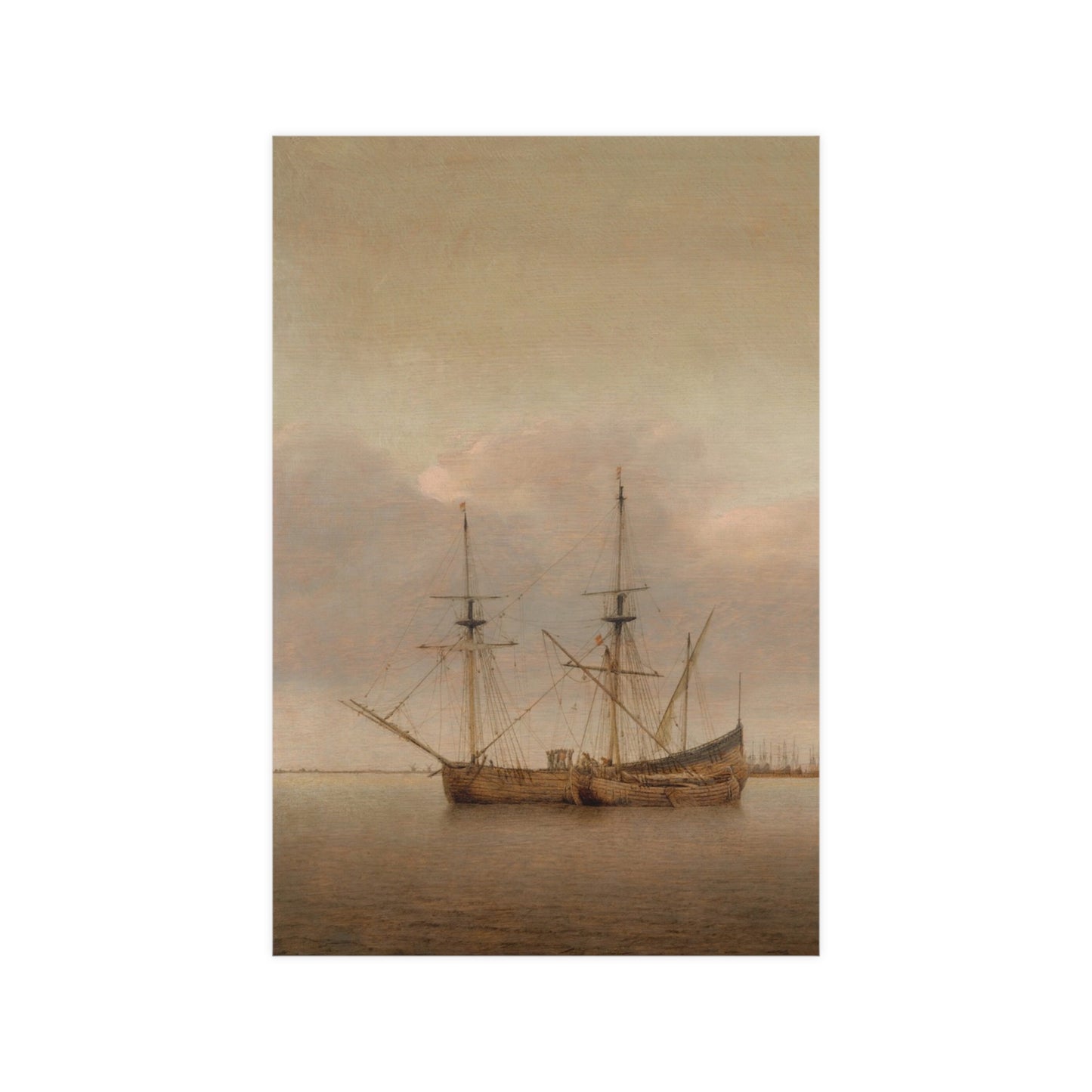View of Hoorn - Dutch Cityscape Fine Art Poster