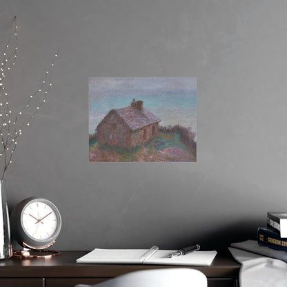 The Customs House at Varengeville - Monet Fine Art Poster