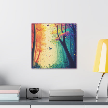 Enchanted Forest - Delight in Nature Series - Fine Art Print on Canvas