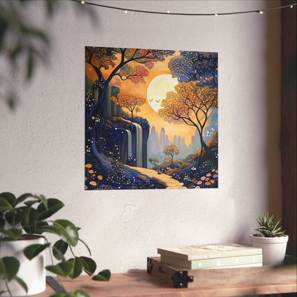 Enchanted Path Fine Art Print - Serene Scenes - Delight in Nature - Wall Art for Home Décor - Posters