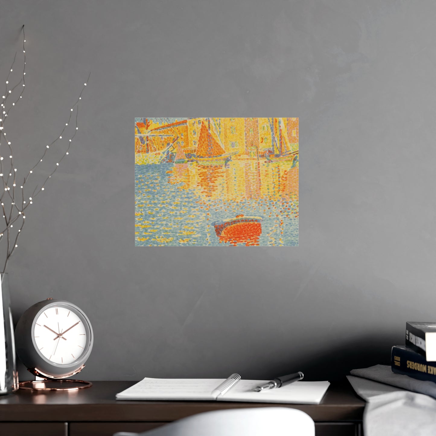 The Buoy La Bouee - Signac Fine Art Poster