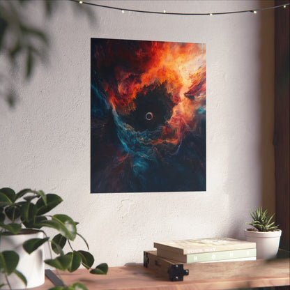 Cosmic Dance - Event Horizon - Fine Art Print - Eye-Catching Wall Art for Space Lovers - Space Poster