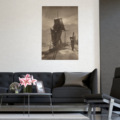 Sunshine and Shadow - Forest Interior Fine Art Poster