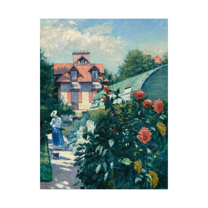 Dahlias Vintage Botanical Fine Art Print
