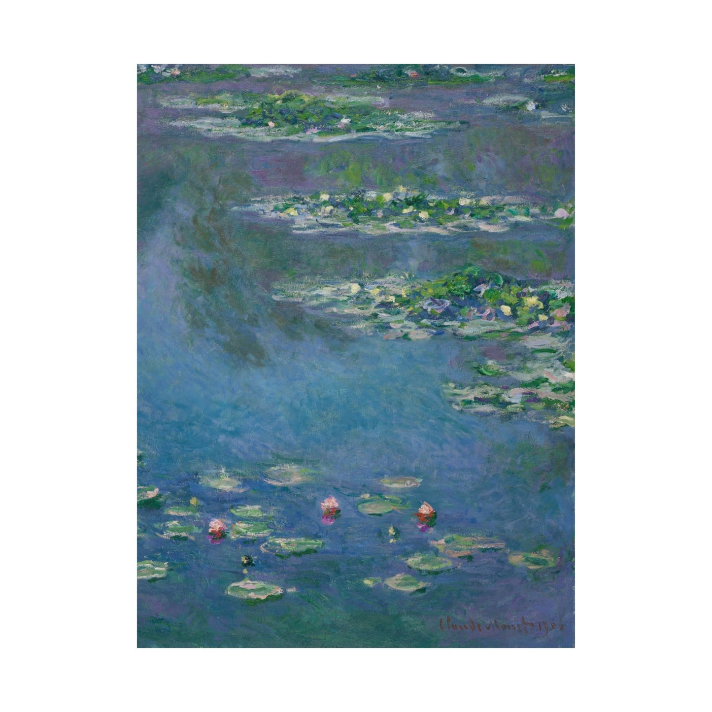 Claude Monet - Water Lilies Fine Art Print