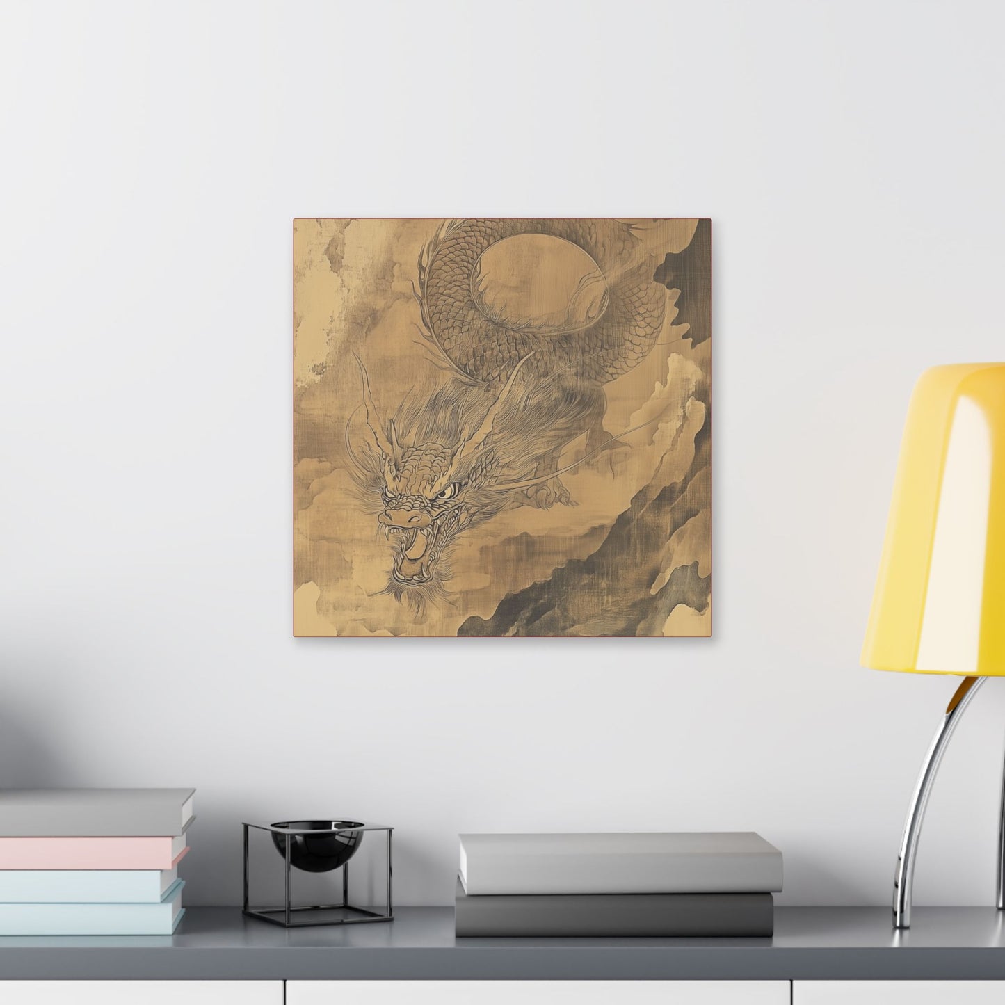 Smoke - Dragon Collection - Year of the Dragon -  Fine Art Print on Canvas
