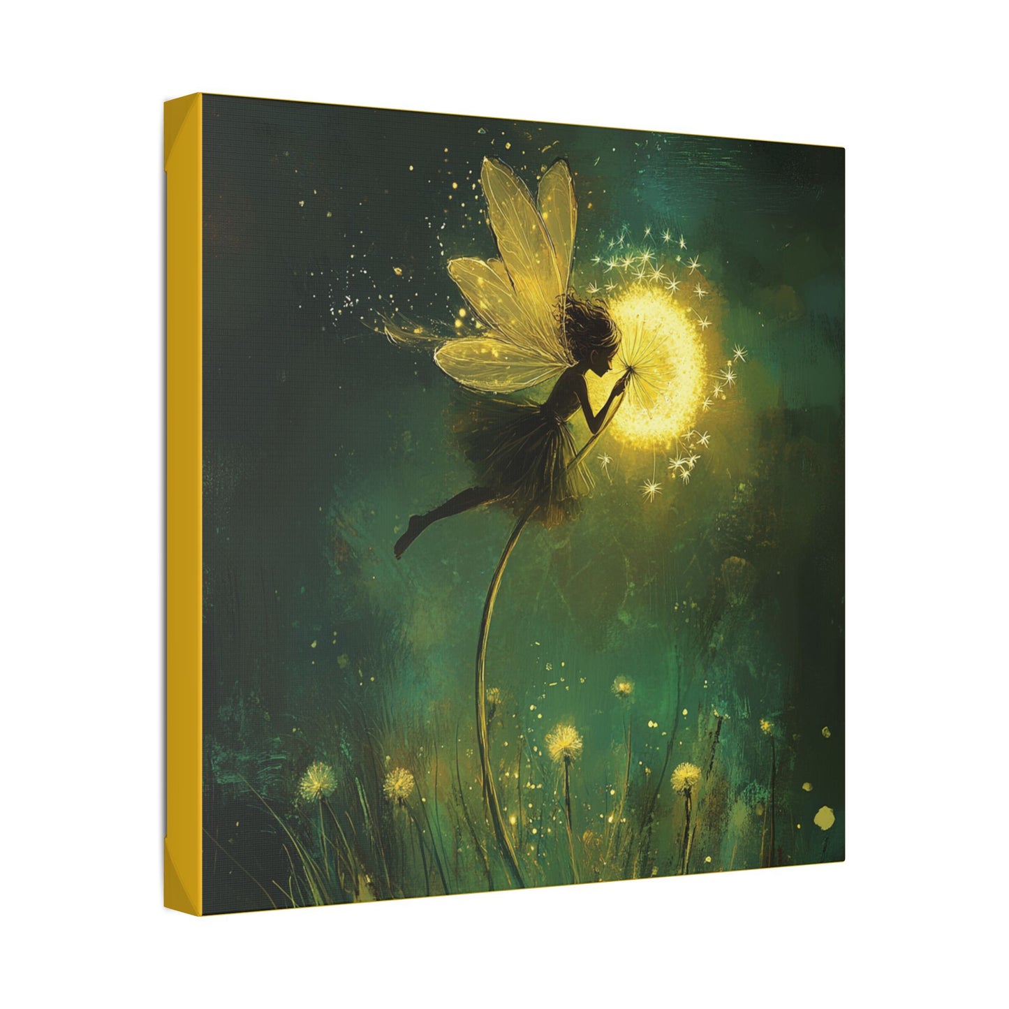 Wishes Do Come True - Fairies & Flowers Collection - Wall Art on Canvas