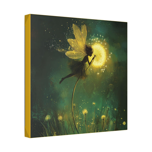 Wishes Do Come True - Fairies & Flowers Collection - Wall Art on Canvas