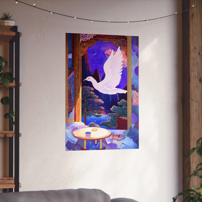 Into the Mystic Dove Messenger Fine Art Print