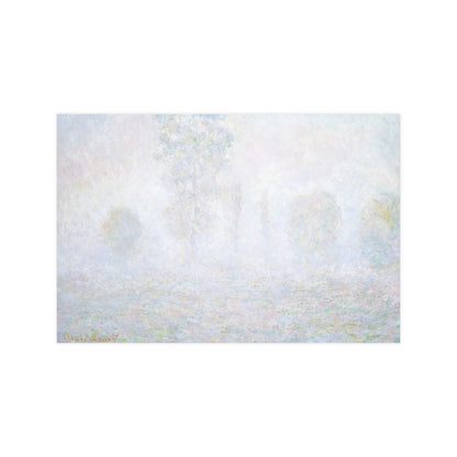 Morning Haze - Monet - Masterworks - Atmospheric Landscape Fine Art Poster