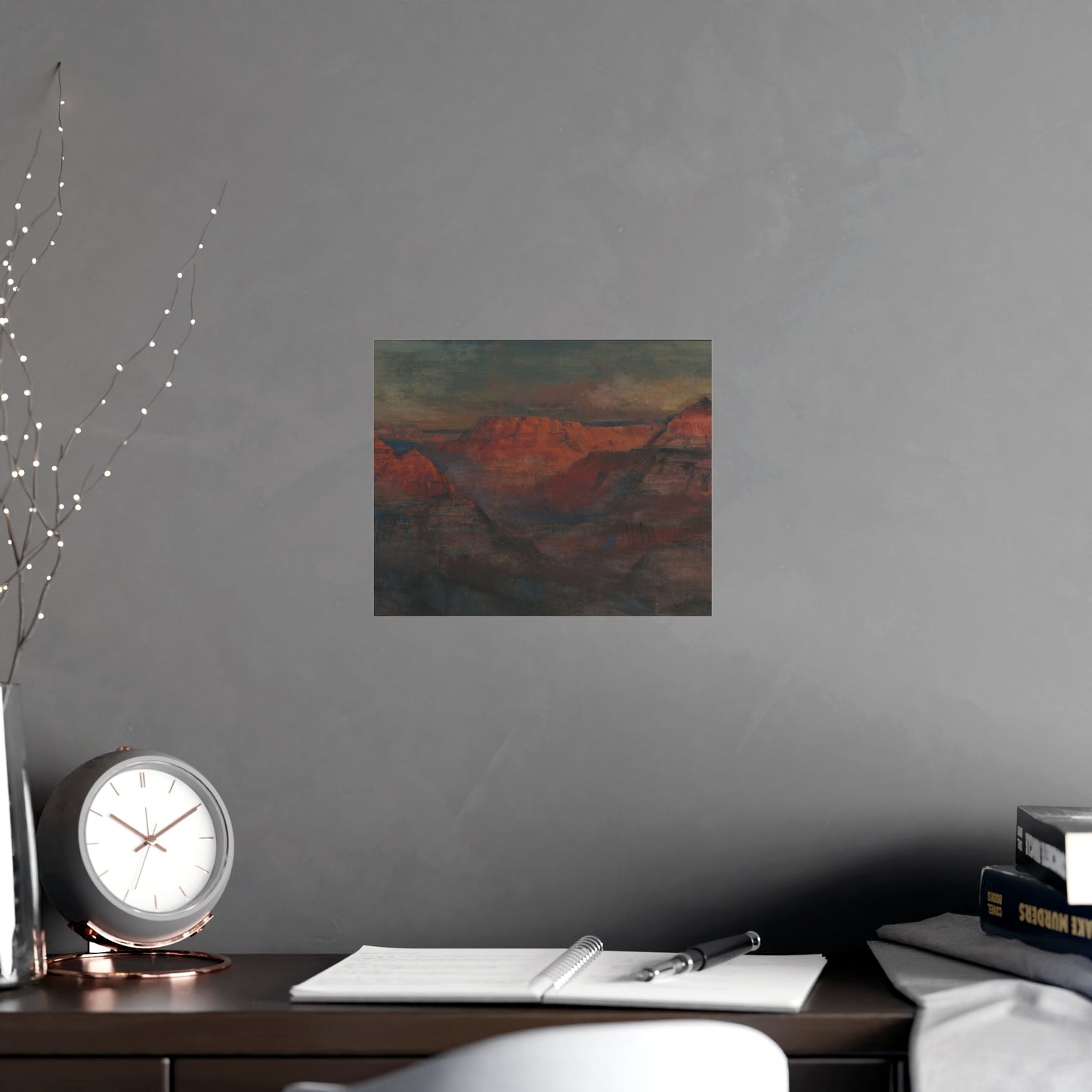 Grand Canyon Afterglow - American West Fine Art Poster