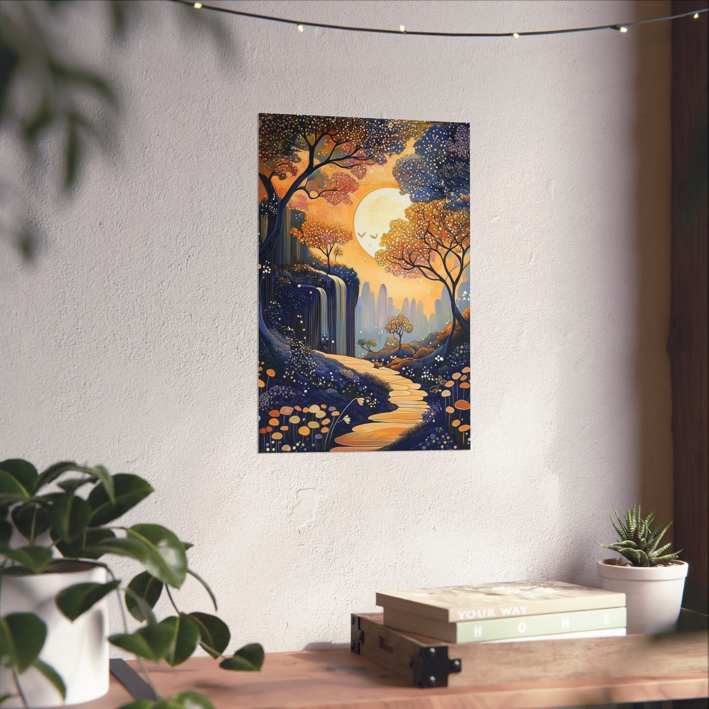 Enchanted Path Fine Art Print - Serene Scenes - Delight in Nature - Wall Art for Home Décor - Posters