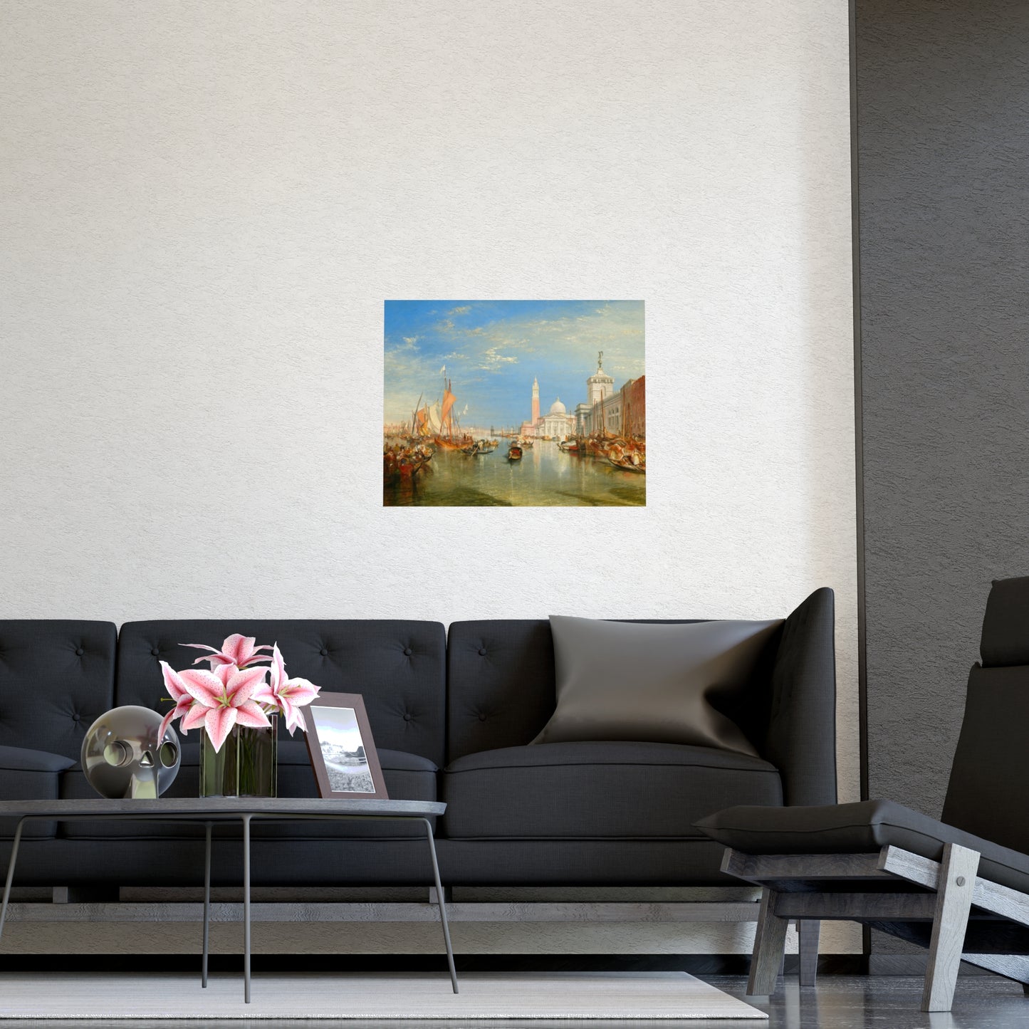 Venice Dogana and San Giorgio Maggiore - Turner Fine Art Poster