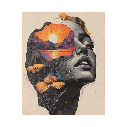 Beauty is in the Eye of the Beholder  - Fine Art Print on Canvas