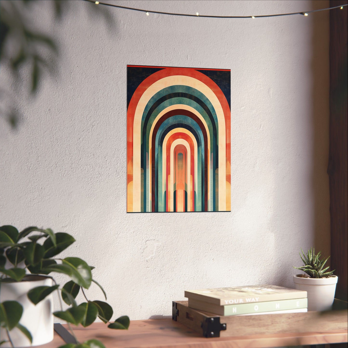 Doors of Perception Fine Art Print - Arches 11:11 - Bauhaus - Bohemian Wall Art - Modern Art - Matte Vertical Poster