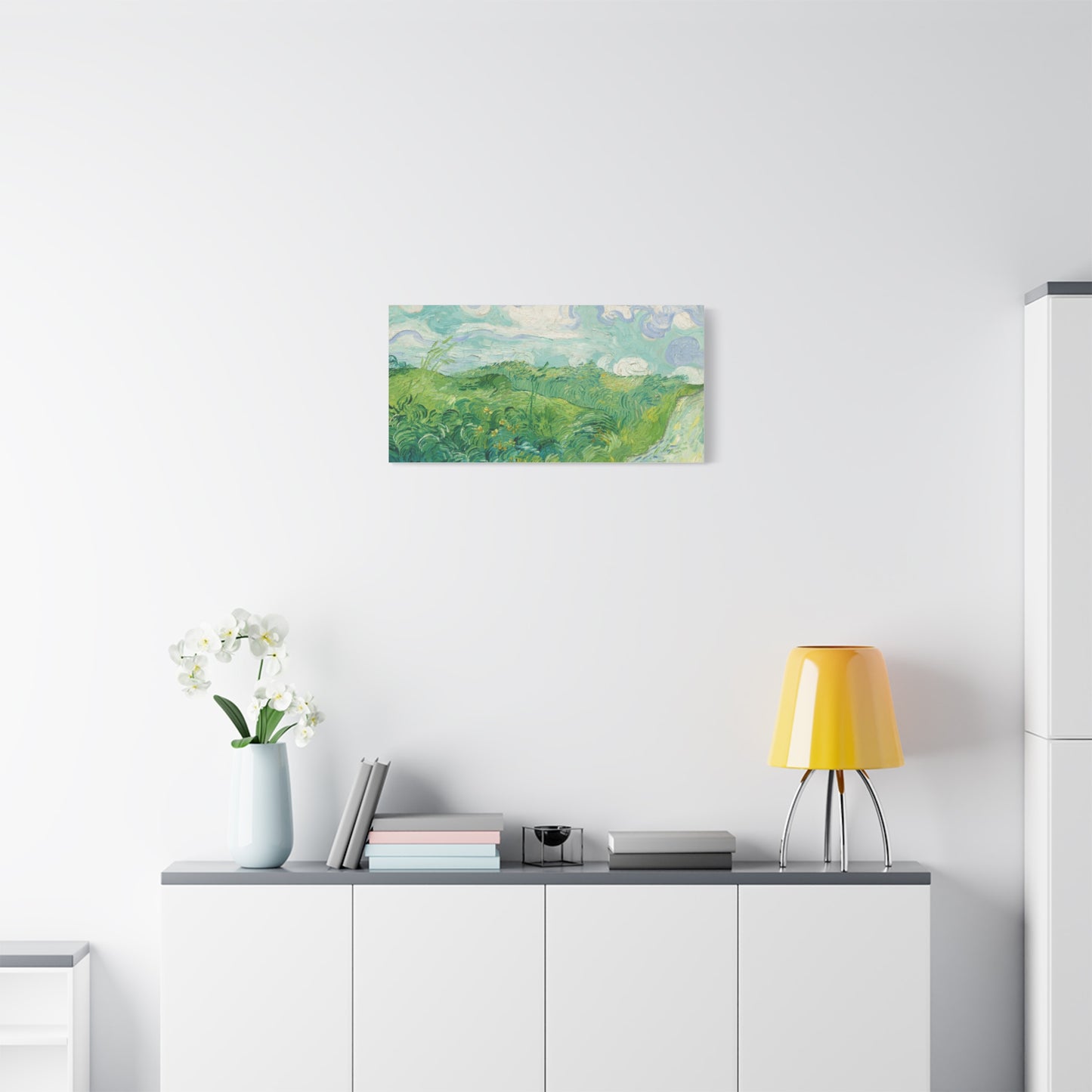 Vincent van Gogh - Green Wheat Fields Fine Art Canvas Print