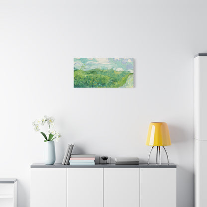 Vincent van Gogh - Green Wheat Fields Fine Art Canvas Print