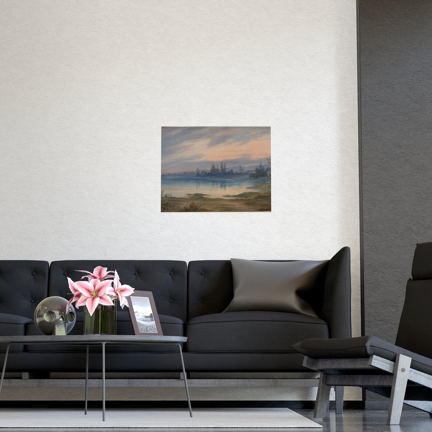 Landscape near Strasbourg - European Pastoral Fine Art Poster