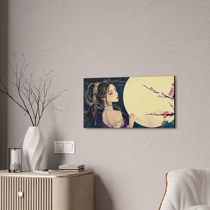 Thinking of You in the Moonlight - Fine Art Print - Wall Art on Canvas