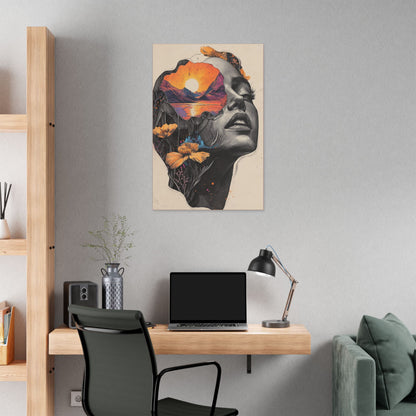 Beauty is in the Eye of the Beholder  - Fine Art Print on Canvas