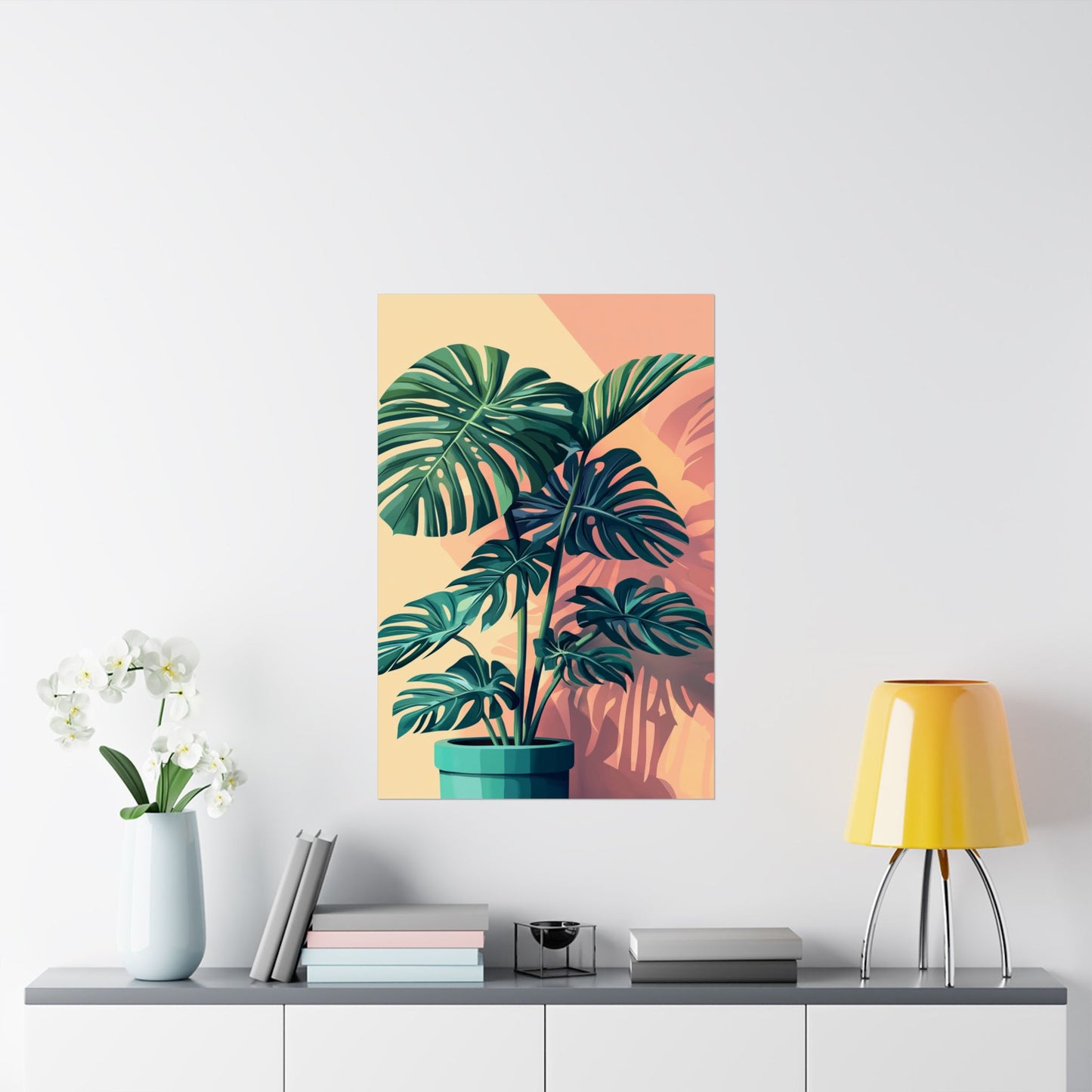Tropical Monstera Botanical Fine Art Print