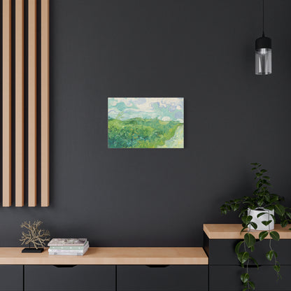 Vincent van Gogh - Green Wheat Fields Fine Art Canvas Print