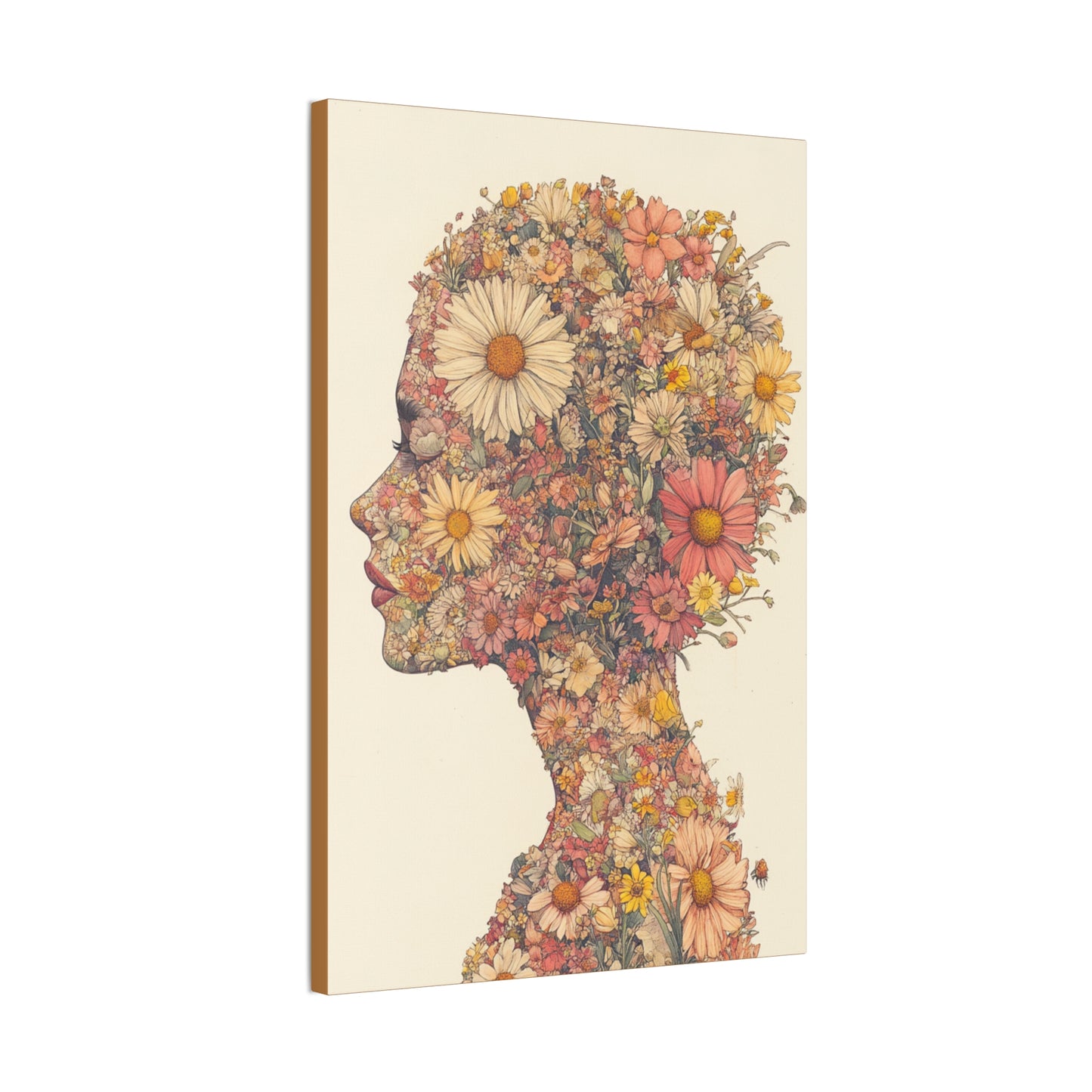 And So She Grew on Canvas