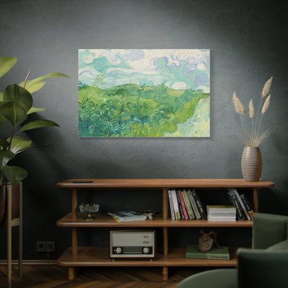 Vincent van Gogh - Green Wheat Fields Fine Art Canvas Print