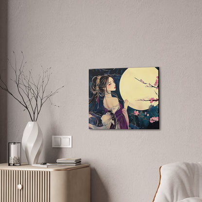 Thinking of You in the Moonlight - Fine Art Print - Wall Art on Canvas