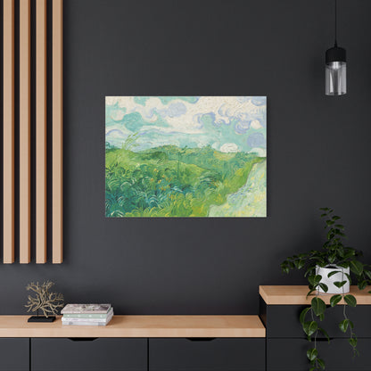 Vincent van Gogh - Green Wheat Fields Fine Art Canvas Print