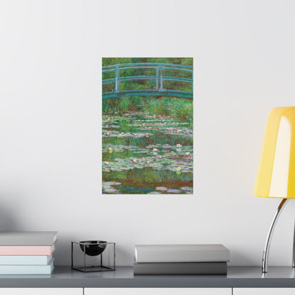 Claude Monet - Japanese Foot Bridge Fine Art Canvas Print