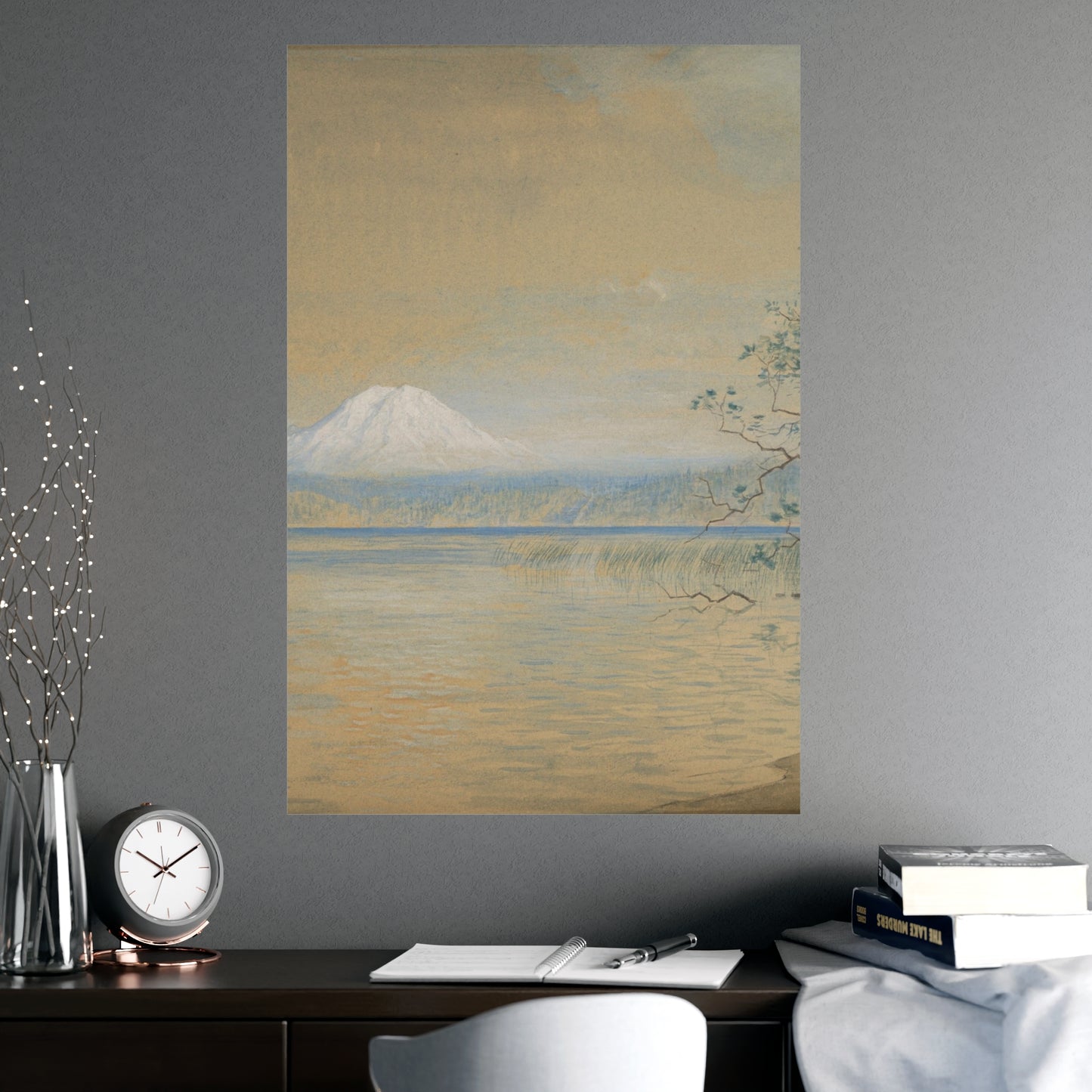 Mount Tacoma - Pacific Northwest Landscape Fine Art Poster