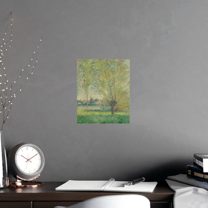 The Willows - Peaceful Landscape Fine Art Poster
